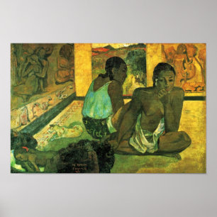Poster Der Traum (Te Rerioa) De Gauguin Paul
