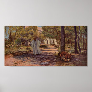 Poster Der verlorene Sohn, Eugène Burnand