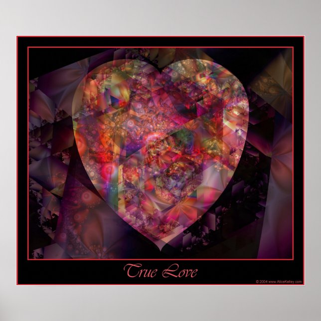 Poster der wahren Liebe (Vorne)