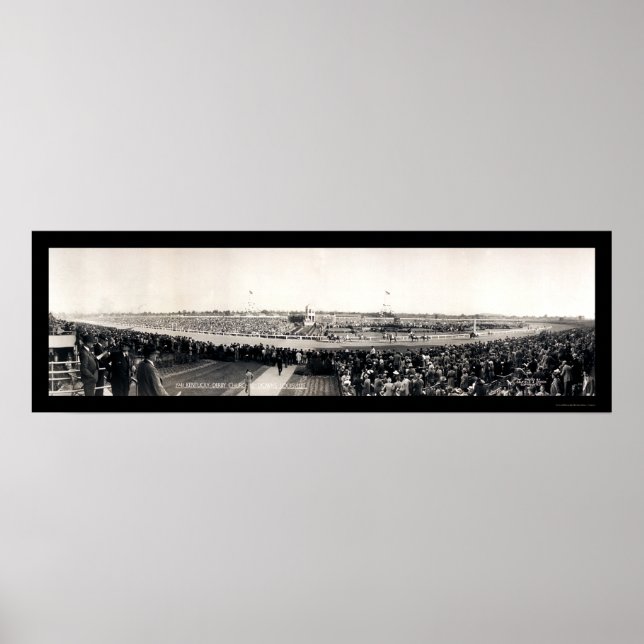 Poster Derby Churchill Downs Photo 1941 (Devant)