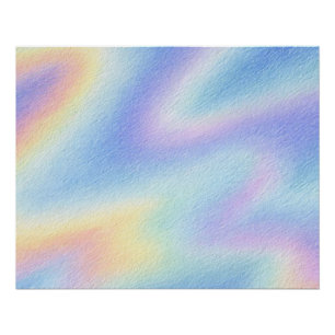 Poster Dérive de ciel pastel