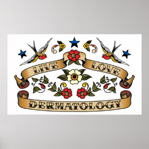 Poster Dermatologie de l'amour en direct