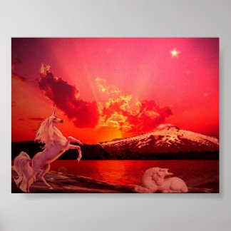 Poster Dernier Des Unicornes