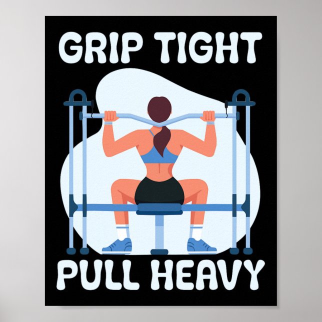 Poster Dernier exercice de musculation entraînement de mu (Devant)