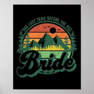 Poster Dernier sentier avant le camp de la mariée voilée