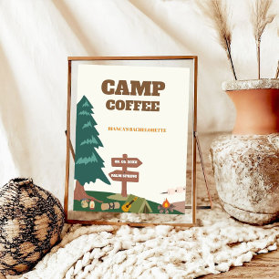 Poster Dernier Sentier Avant Le Veil Camp Coffee
