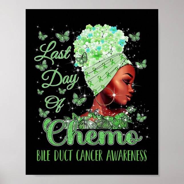Poster Dernière Journée De Chemo Bile Duct Sensibilisatio (Devant)