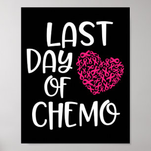 Poster Dernière journée de Chemo Cancer du Sein Survivant