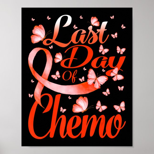 Poster Dernière journée de Chemo Leukemia (Devant)
