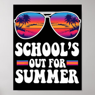 Poster Dernière journée d'école dehors pour les garçons d