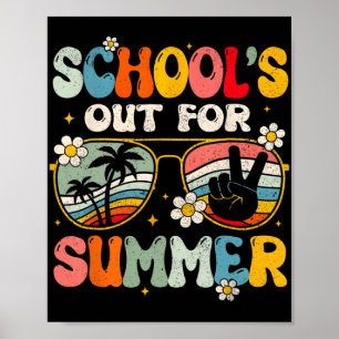 Poster Dernière journée d'école dehors pour les garçons d