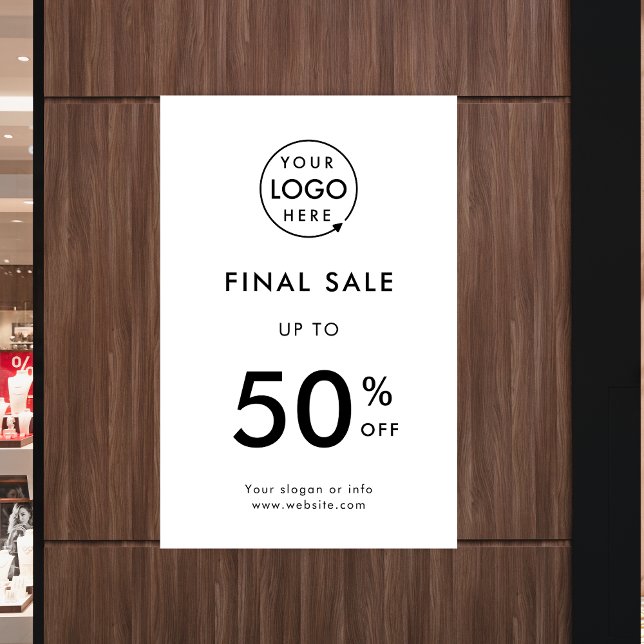 Poster Dernière vente | Réservation pour les événements p (Créateur téléchargé)