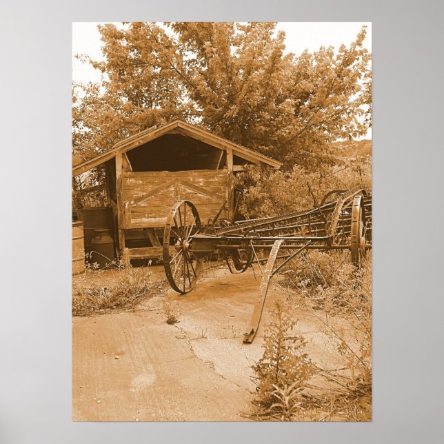 Poster Derrière la grange (Devant)