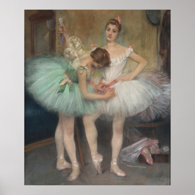 Poster Derrière les scènes du Ballet (Devant)