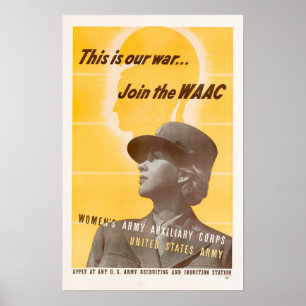 Poster Des 2ème guerre mondiale rejoignent le Corps auxil