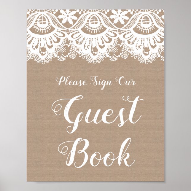 Poster des affiches du livre d'or du Mariage Burla (Devant)