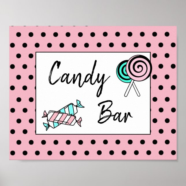 Poster des affiches Mariage ou Baby shower de la b (Devant)