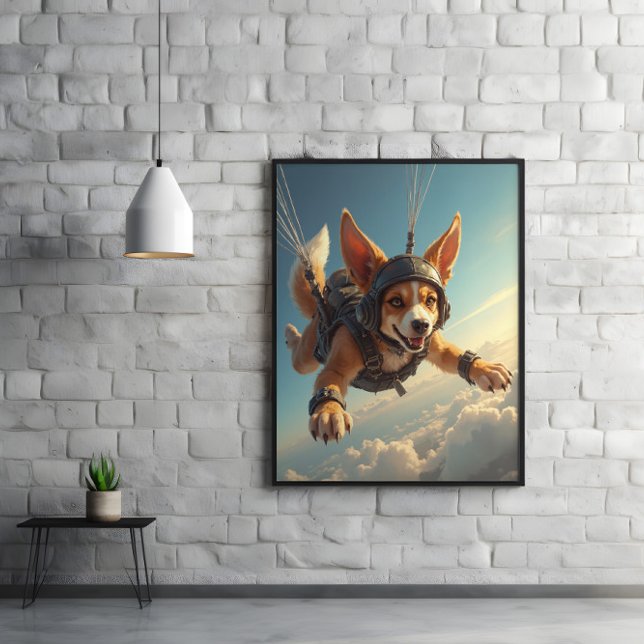 Poster Des ailes, des oreilles et des queues s'envolent (Créateur téléchargé)