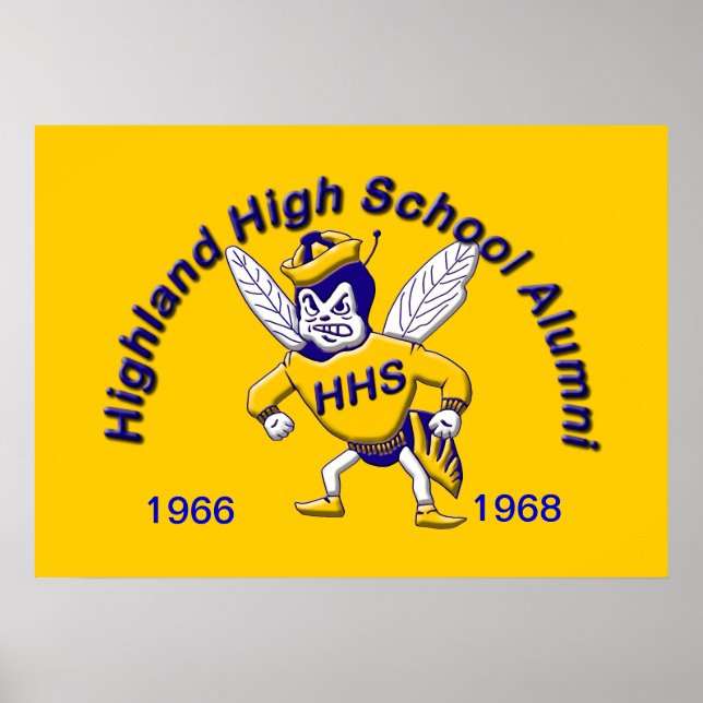 Poster des anciens de Highland Hornet (Devant)