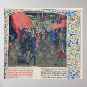 Poster DES Ardents', Charles de BAL étant sauvé