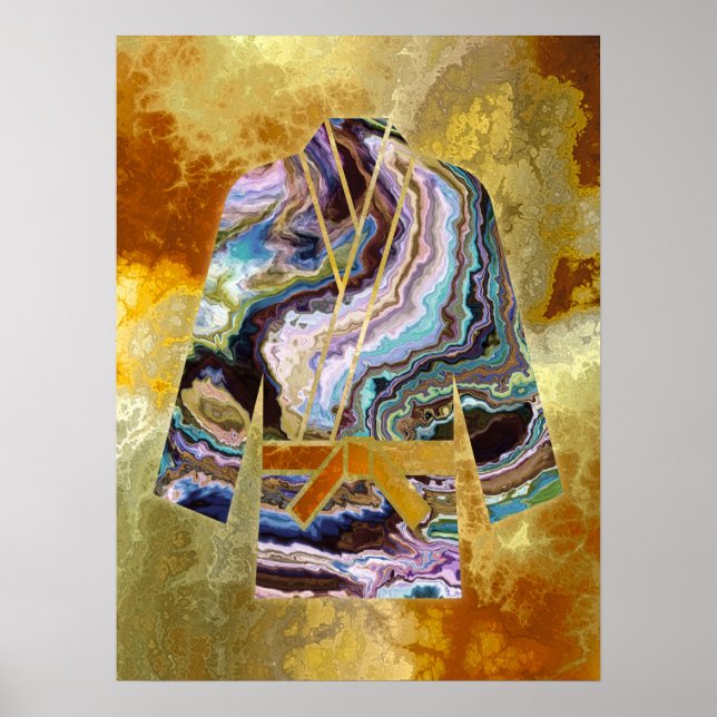 Poster des arts martiaux Karate Judo Keikogi Art I (Devant)