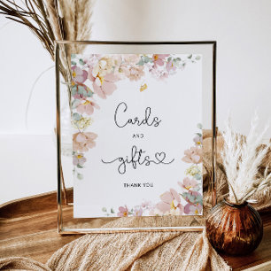 Poster des cartes et cadeaux fleur sauvage Waterco