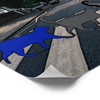 Poster des chats Abbey Road