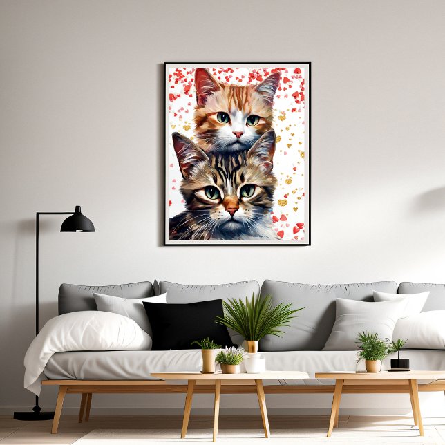 Poster des chats Best Friends (Cats Best Friends Poster)