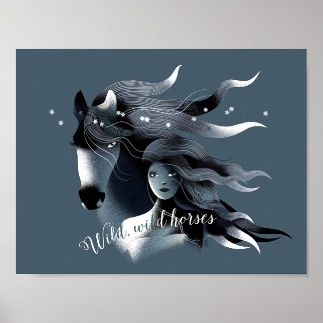 Poster des Chevaux sauvages (Devant)