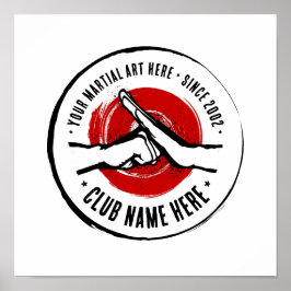 Poster des Club Martial Arts