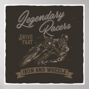 Poster des coureurs légendaires