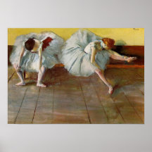 Poster des danseurs de ballet Degas Two
