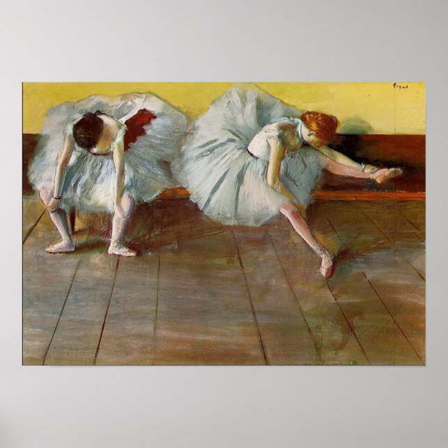 Poster des danseurs de ballet Degas Two (Devant)