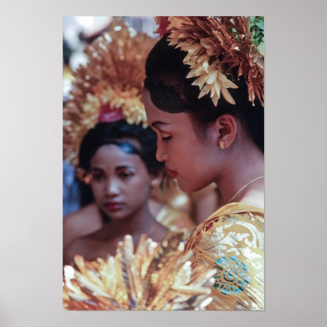 Poster des danseuses balinaises (Devant)