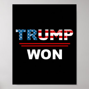 Poster (des deux côtés) Trump drôle remporte Trump 4547th