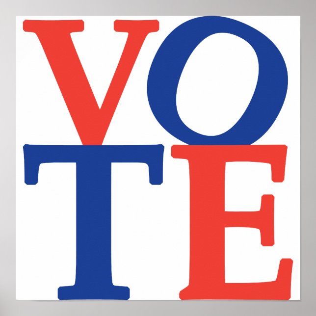 Poster des élections (Devant)