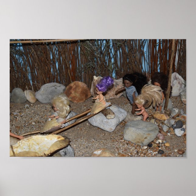 Poster Des enfants qui jouent. (Devant)