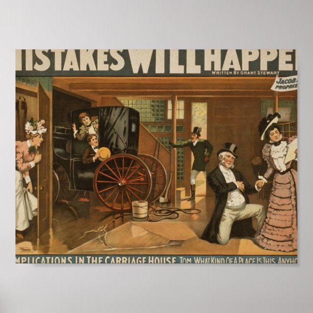 Poster Des Erreurs Se Produiront (Devant)