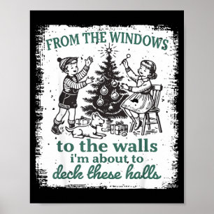 Poster Des fenêtres aux murs, je vais décorer ceci