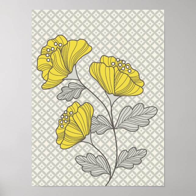 Poster des fleurs (Devant)