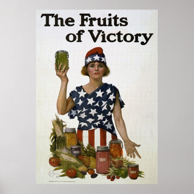 Poster des fruits de la victoire (Devant)