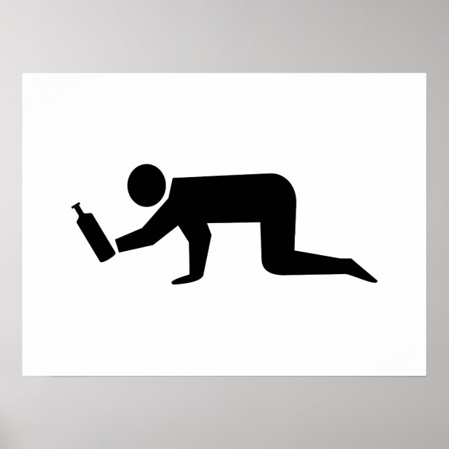 Poster Des gens ivres (Devant)