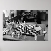 Poster des grands échecs