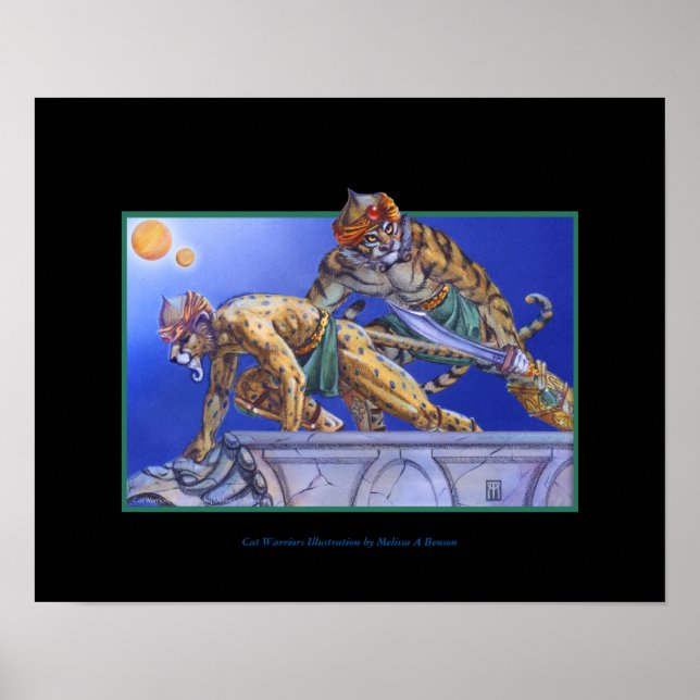 Poster des guerriers de chats (Devant)