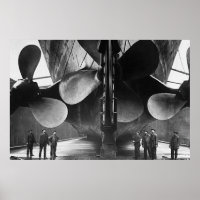 Poster des hélices TITANIC RMS