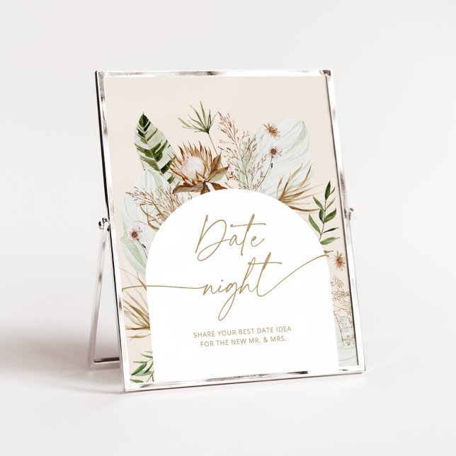 Poster Des idées de la nuit des dattes bohème. Jeu de la  (Créateur téléchargé)