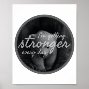 Poster des idées positives sur la vie et l'acceptation de