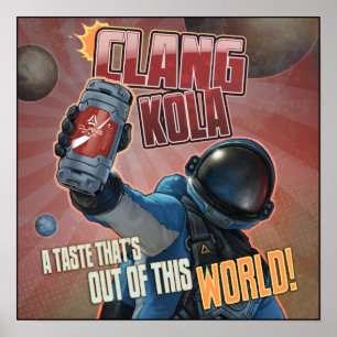 Poster des ingénieurs spatiaux - Clang Kola 2