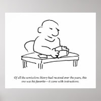 Poster des instructions Semicolon