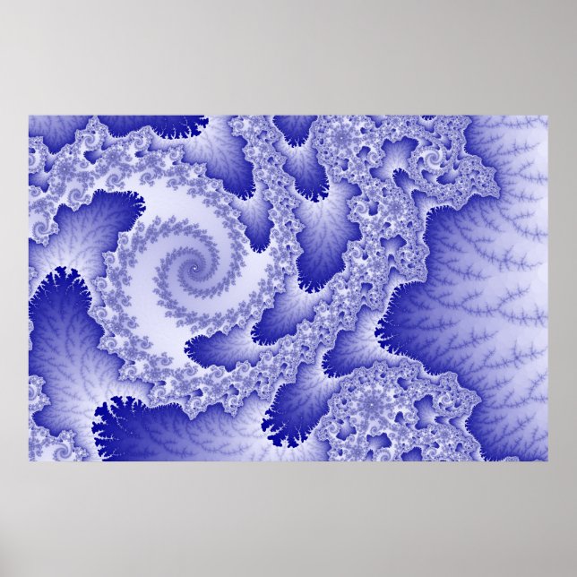 Poster des langues bleues (Devant)